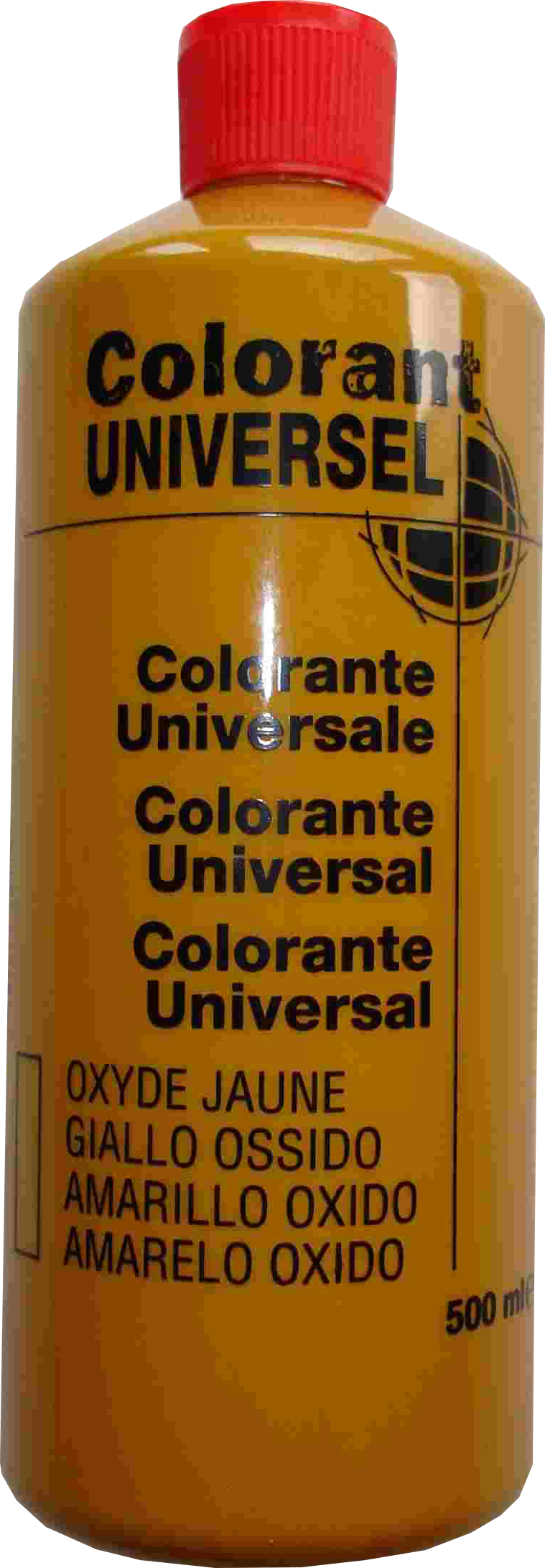 Colorant universel pour peinture oxyde jaune 500ml